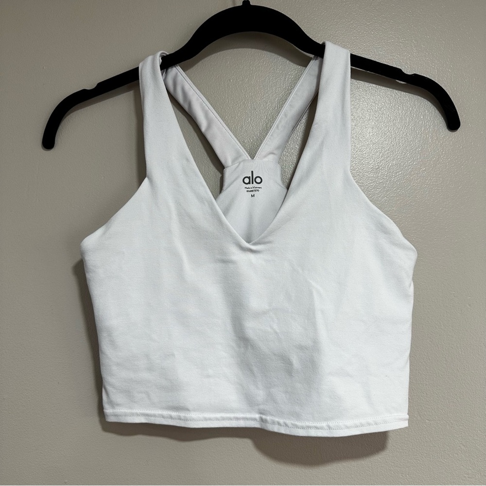ALO Yoga Airbrush Real Bra Tank - Size M - Picture 3 of 6